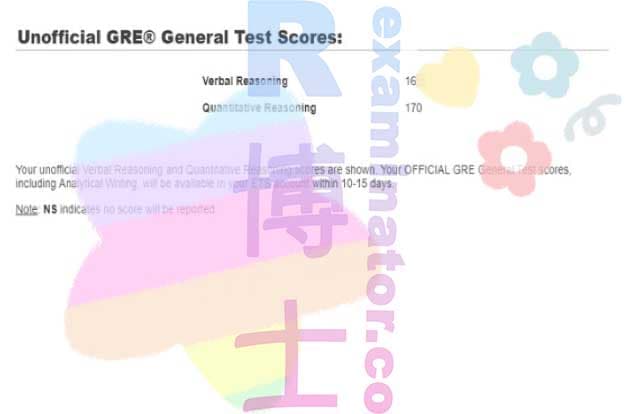 score image for GREでの不正行為 success story #450