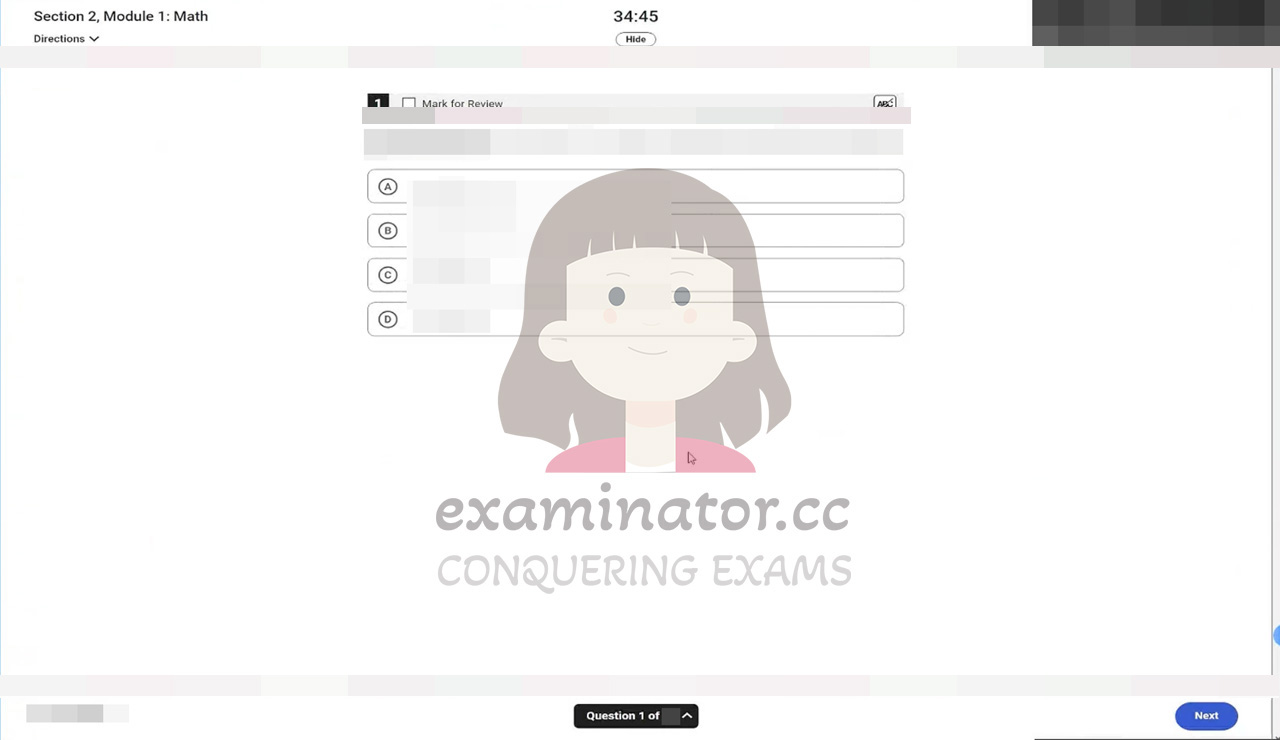 Digital SAT cheating: Math Module